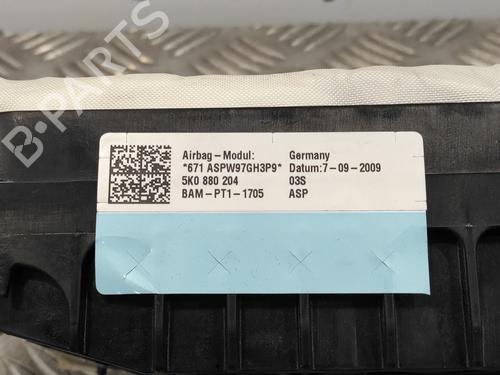 Passenger airbag VW GOLF VI (5K1)  | BP22793497C10 