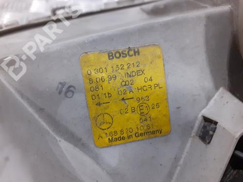 Right headlight MERCEDES-BENZ A-CLASS (W168)  | BP8350561C29 