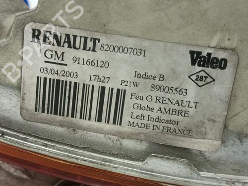 Left front indicator RENAULT TRAFIC II Van (FL) 1.9 dCi 80 (FL0B) | BP32426608C32 