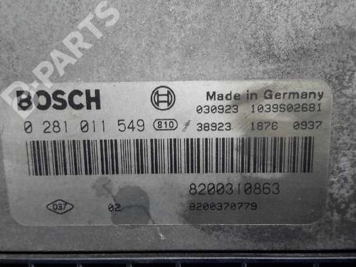 Engine control unit (ECU) RENAULT MEGANE II (BM0/1_, CM0/1_) 1.9 dCi (BM0G, CM0G) | BP4688081M57 