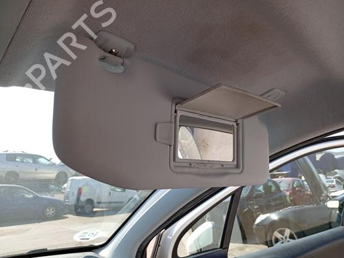 Used Right sun visor Right sun visor PEUGEOT 208 I (CA_, CC_) 1.2 VTI 82 (82 hp) 36531271 36531271