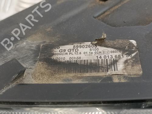 Left headlight PEUGEOT EXPERT Tepee (VF3X_) 2.0 HDi 120 | BP18411495C28 