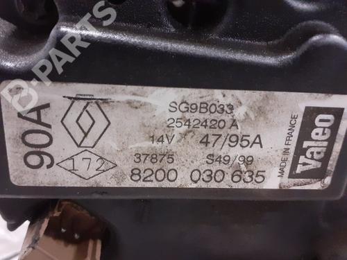 Alternator RENAULT SCÉNIC I MPV (JA0/1_, FA0_)  | BP2516796M7 
