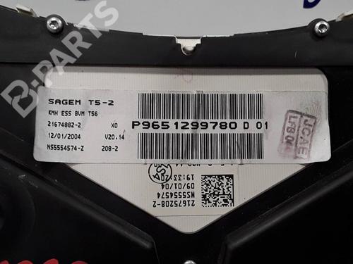 Instrument cluster PEUGEOT 307 CC (3B) 2.0 16V | BP7298862C47 