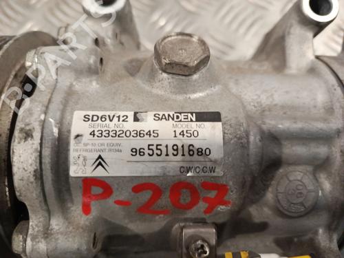 AC compressor PEUGEOT 207 SW (WK_) 1.6 HDi | BP29251408M34 