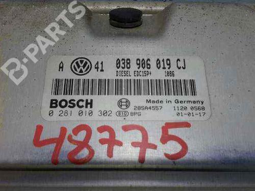 Engine control unit (ECU) VW GOLF IV (1J1) 1.9 TDI | BP4939020M57 