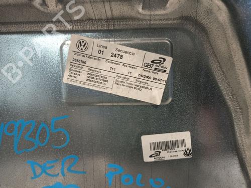 Front right window mechanism VW POLO IV (9N_, 9A_) 1.4 TDI | BP30588591C23