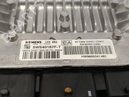 Engine control unit (ECU) PEUGEOT 407 (6D_)  | BP18730478M57 