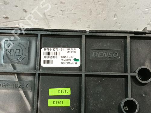 Climate control CITROËN BERLINGO MULTISPACE (B9) 1.2 PureTech 110 | BP32184445I5 