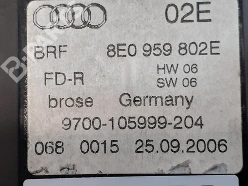 Rear right window mechanism AUDI A4 B7 (8EC) 2.0 TDI 16V | BP8874954C25 
