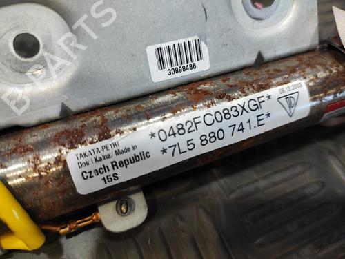 Venstre gardin kollisjonspute PORSCHE CAYENNE (9PA) S 4.5 | BP15909117C11 
