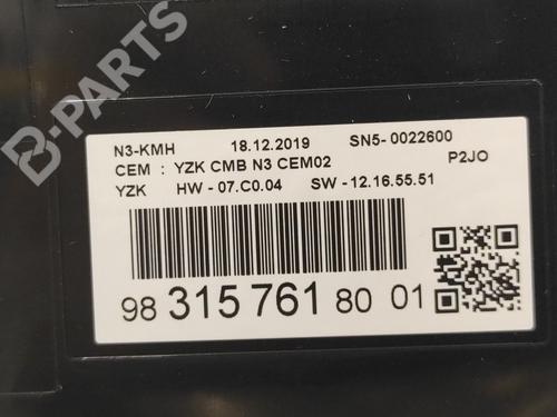 Instrument cluster OPEL CORSA F (P2JO)  | BP10179997C47 