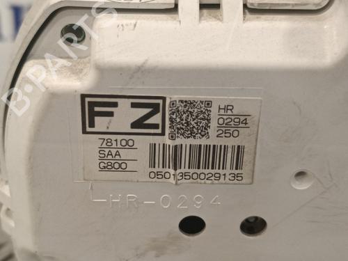 Instrument cluster HONDA JAZZ II (GD_, GE3, GE2) 1.4 iDSI (GE3, GD1) | BP16563047C47 