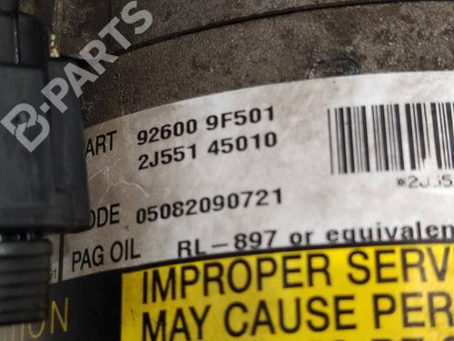 AC compressor NISSAN ALMERA II (N16)  | BP6931145M34 