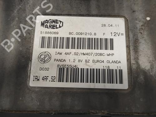 Engine control unit (ECU) FIAT PANDA (169_)  | BP17985258M57 