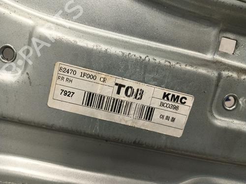 Rear right window mechanism KIA SPORTAGE II (JE_, KM_) 2.0 CRDi | BP29213711C25 