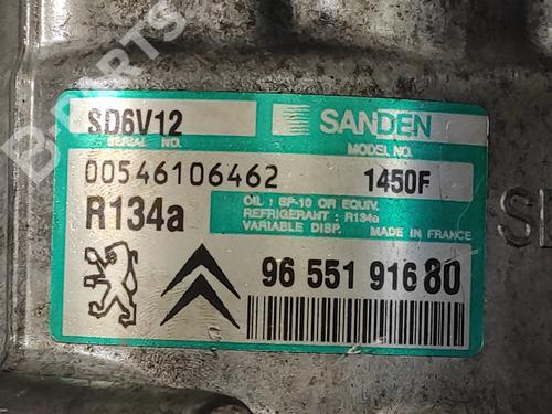 AC compressor CITROËN C3 I (FC_, FN_) 1.4 HDi | BP10030779M34 