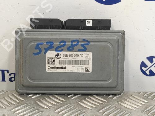 Engine control unit (ECU) SKODA FABIA II (542) 1.2 03E906019AD | 5WA11017 | 03E906019C