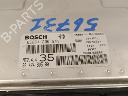 Engine control unit (ECU) PEUGEOT 307 (3A/C)  | BP17090591M57 