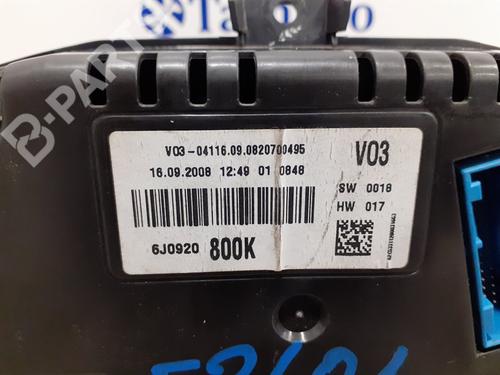 Instrument cluster SEAT IBIZA IV (6J5, 6P1)  | BP9055118C47 