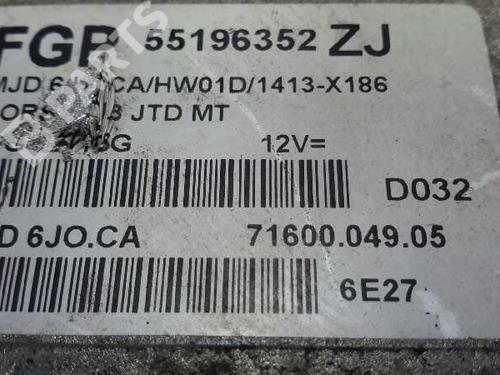 Engine control unit (ECU) OPEL CORSA C (X01) 1.3 CDTI (F08, F68) | BP1415982M57 