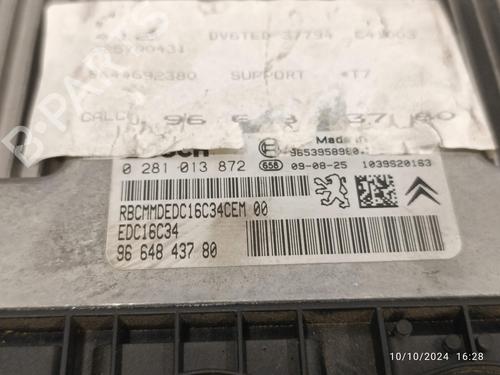 Engine control unit (ECU) PEUGEOT 308 I (4A_, 4C_)  | BP20240372M57