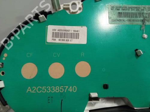 Instrument cluster CITROËN C3 II (SC_)  | BP25470781C47  - Image 5