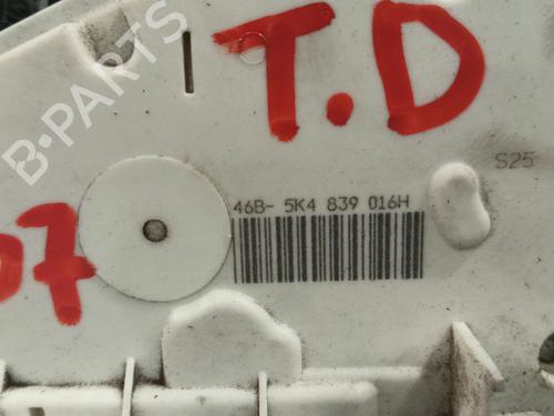 Rear right lock VW GOLF VI (5K1) 2.0 GTi | BP30636245C99