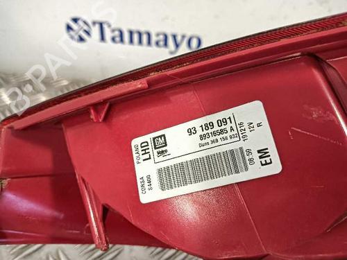 Right taillight OPEL CORSA D (S07)  | BP26325757C35 