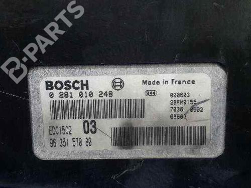 Engine control unit (ECU) PEUGEOT 406 (8B)  | BP4828548M57 
