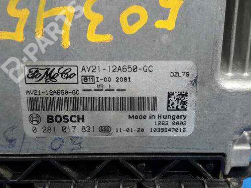 Engine control unit (ECU) FORD FIESTA VI (CB1, CCN)  | BP6589605M57 