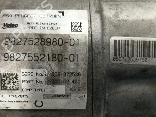 AC compressor PEUGEOT 308 II (LB_, LP_, LW_, LH_, L3_) 1.5 BlueHDi 130 | BP30155674M34