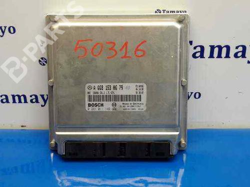 Used Engine control unit (ECU) MERCEDES-BENZ VANEO (414) 1.6 (414.700) (102 hp) 6437548