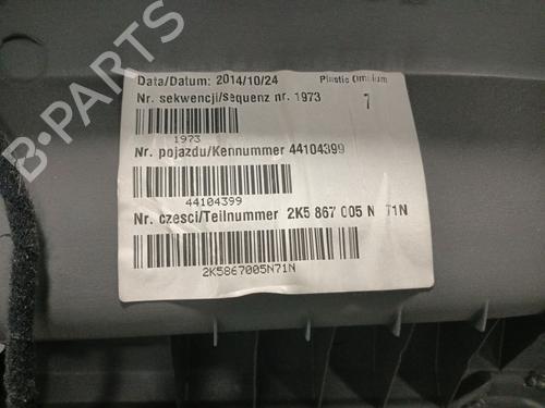 Front left panel VW CADDY III Box Body/MPV (2KA, 2KH, 2CA, 2CH) 1.6 TDI | BP30315122C58 