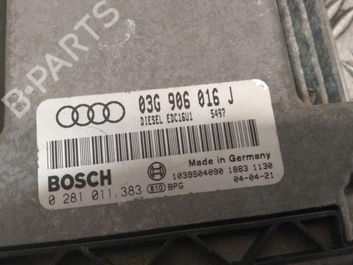 Engine control unit (ECU) AUDI A3 (8P1) 1.9 TDI | BP36647256M57 - Image 4