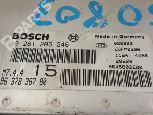 Engine control unit (ECU) CITROËN SAXO (S0, S1) 1.1 X, SX | BP7273088M57 