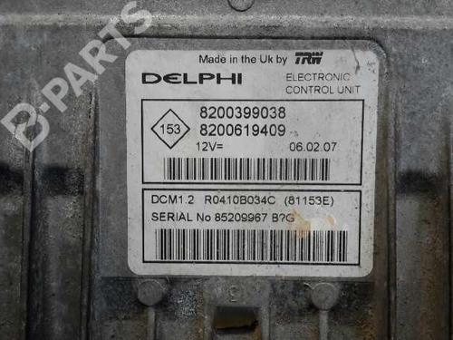 Engine control unit (ECU) RENAULT CLIO III (BR0/1, CR0/1) 1.5 dCi (BR17, CR17) | BP5883793M57 
