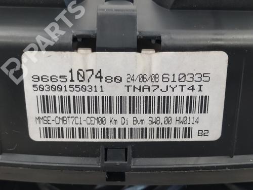 Instrument cluster PEUGEOT 308 SW I (4E_, 4H_)  | BP9662976C47 