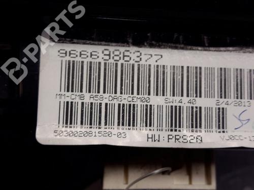 Instrument cluster CITROËN C3 Picasso (SH_)  | BP6988911C47 