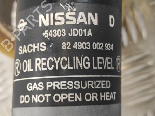 Left front shock absorber NISSAN QASHQAI I (J10, NJ10)  | BP13685903M16 