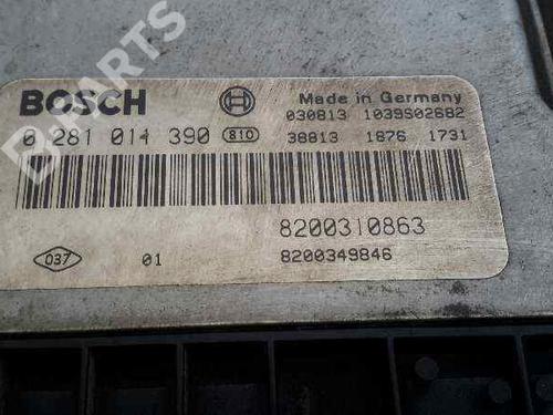 Engine control unit (ECU) RENAULT SCÉNIC II (JM0/1_)  | BP5667849M57 