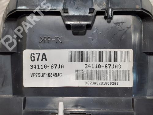 Instrument cluster SUZUKI GRAND VITARA II (JT, TE, TD) 1.9 DDiS (JB419WD, JB419XD) | BP9574799C47 