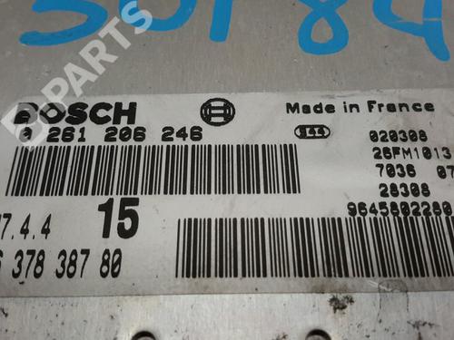 Engine control unit (ECU) CITROËN SAXO (S0, S1) 1.1 X, SX | BP7273089M57 