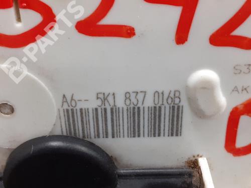 Front right lock VW GOLF VI (5K1) 1.6 TDI | BP9521835C97 