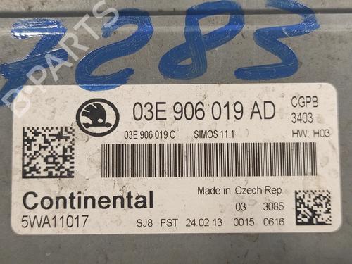 Engine control unit (ECU) SKODA FABIA II (542) 1.2 | BP18868858M57 