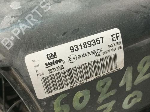 Left headlight OPEL CORSA D (S07) 1.4 (L08, L68) | BP32343588C28