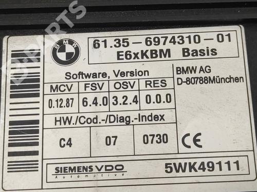 Electronic module BMW 5 (E60) 535 d | BP9138059M83 