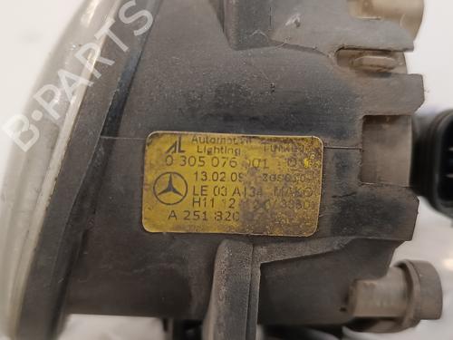 Left front fog light MERCEDES-BENZ A-CLASS (W169)  | BP16820772C30 