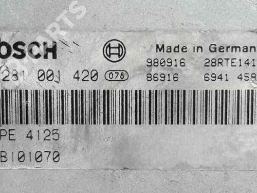 Engine control unit (ECU) LAND ROVER FREELANDER I (L314) 2.0 DI 4x4 | BP4550655M57