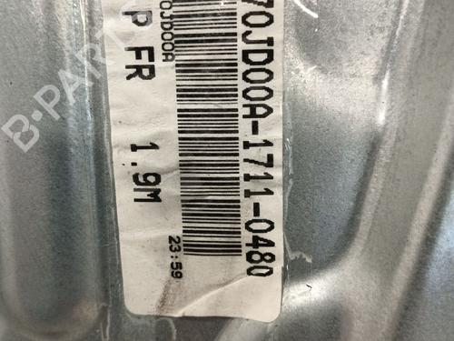 Front right window mechanism NISSAN QASHQAI / QASHQAI +2 I (J10, NJ10, JJ10E)  | BP27606006C23 